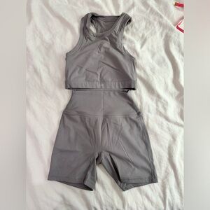 SET Active Gray Athletic Shorts